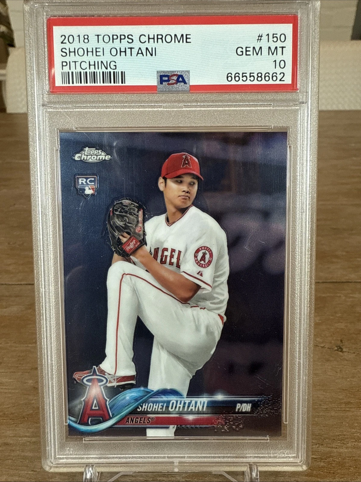 Shohei Ohtani trading card