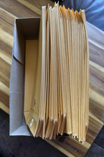 95 Clasp Envelopes Brown kraft manila paper envelope 6x9 in Open box