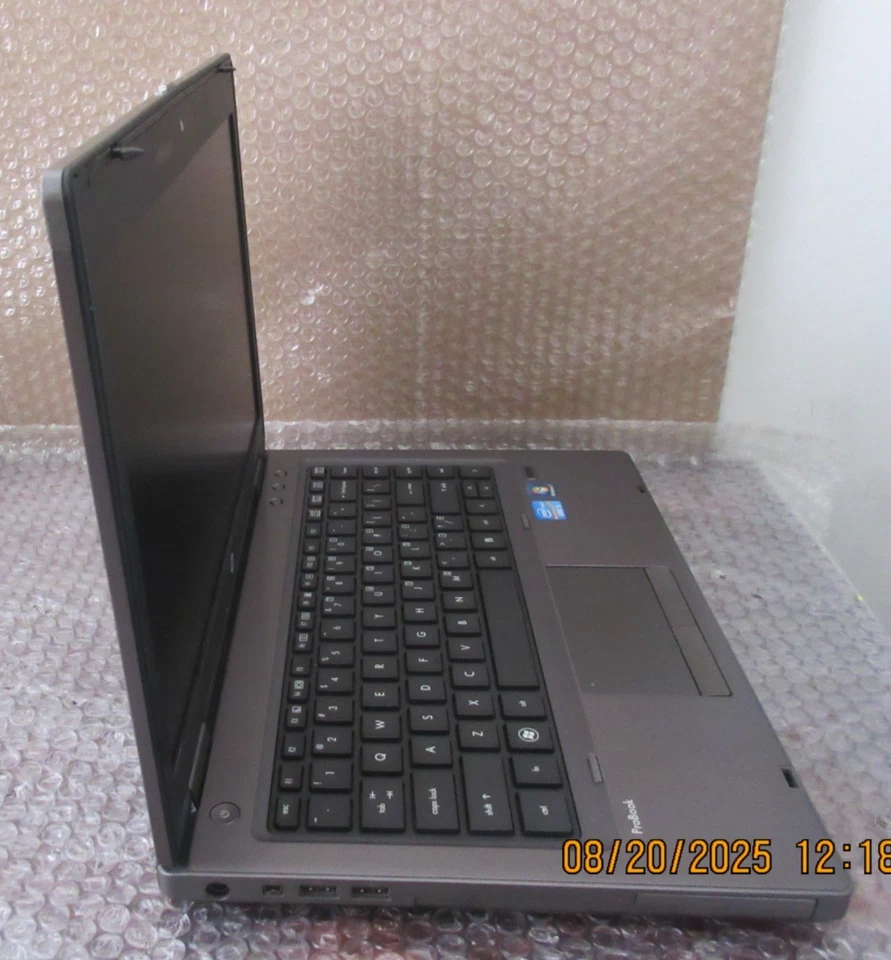 HP PROBOOK 6450B w/ INTEL CORE i3 CPU 2.27 GHZ + 2GB | No Battery, NO OS | - Изображение 2 из 4