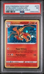 Special Delivery Charizard SWSH075 Black Star Promo Holo