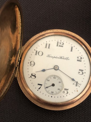 3 Pocket Watch lot Ever Ready, Elgin, Hampton Watch Company - Picture 2 of 11
