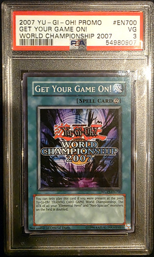 Game Your Game On WCPS-EN700 — 2007 Yu-Gi-Oh! card