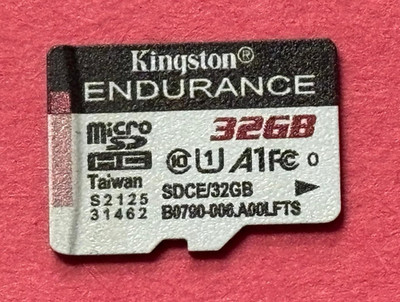  ORIGINAL Kingston Endurance 32GB MICRO SD SDCE/32GB *FULLY TESTED*