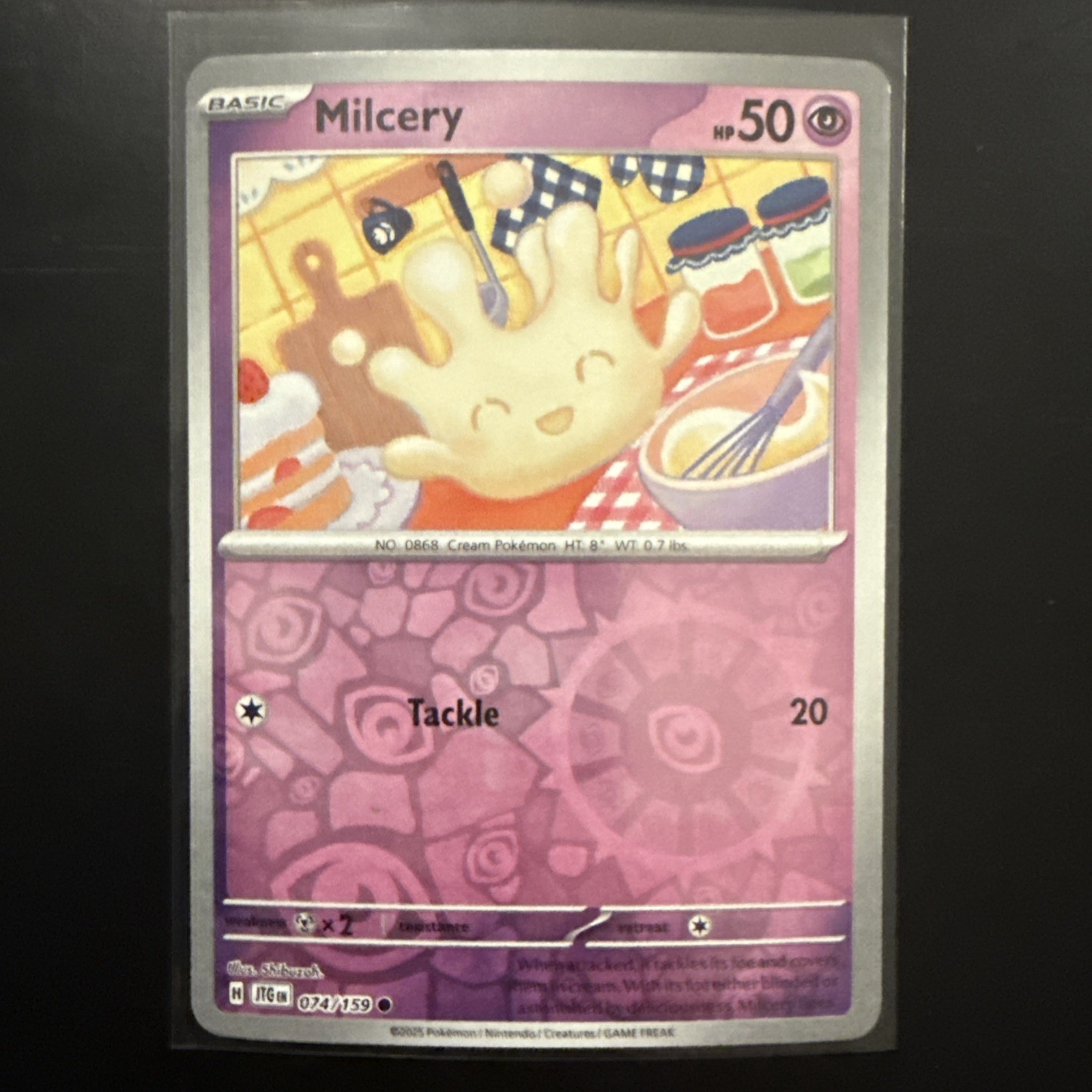 Milcery 074/159 Sv09: Journey Together Reverse Holo