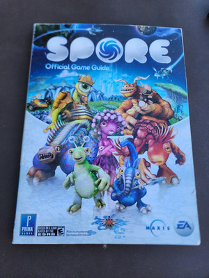 Spore Official game guide Prima with exclusive poster intact