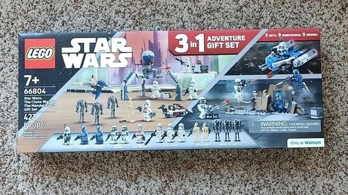 LEGO Star Wars #66804 Clone Wars & Mandalorian Gift Set 3-In-1 Walmart Exclusive