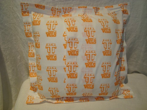 Almohada/cubierta/lavable de tela de algodón de 14" University of Tennessee Vols - Imagen 2 de 3