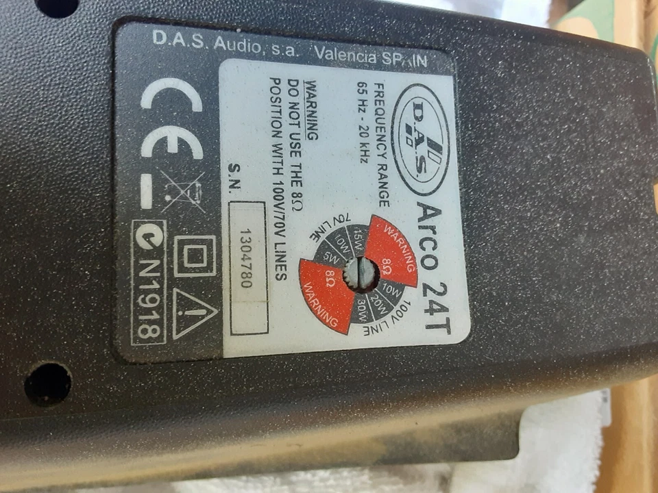 2 D A S ARCO 24 T  ( F 13 1/2 " X 5 1/2 " DEEP  BACK 13  1/4 " X 3 1/2 ") Used  - Image 3 of 4