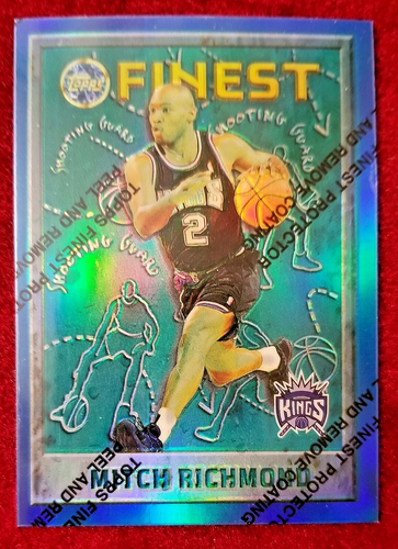 1995-96 Topps Finest & Refractor Kemp Mystery Miller Malone Hardaway - Picture 80 of 263