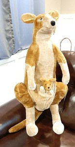 Melissa and Doug Australian Kangaroo And Joey Plush Stuffed Animal 37