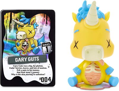 R.I.P. Rainbows In Pieces Gnarly, Messed Up, Dead Unicorn Character Bobby Bruises