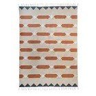 100% Handmade Wool Rug Geometric Kilim Living Room Carpet Natural Wool ...
