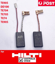 2pcs Carbon Brush For HILTI Hammer Drill TE905 DD100 TE704 TE705 TE74 TE905 AVR