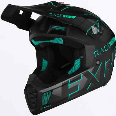 FXR CLUTCH EVO HELMET SNOWMOBILE MINT Size XL New