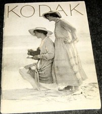 Antique 1916 Camera Catalog,64 Pages Eastman Kodak,Supplies, Burlington, Kansas