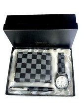 Christmas Gift For Him. Mens Watch Gift Set. Watch Ballet Pen Gift Box