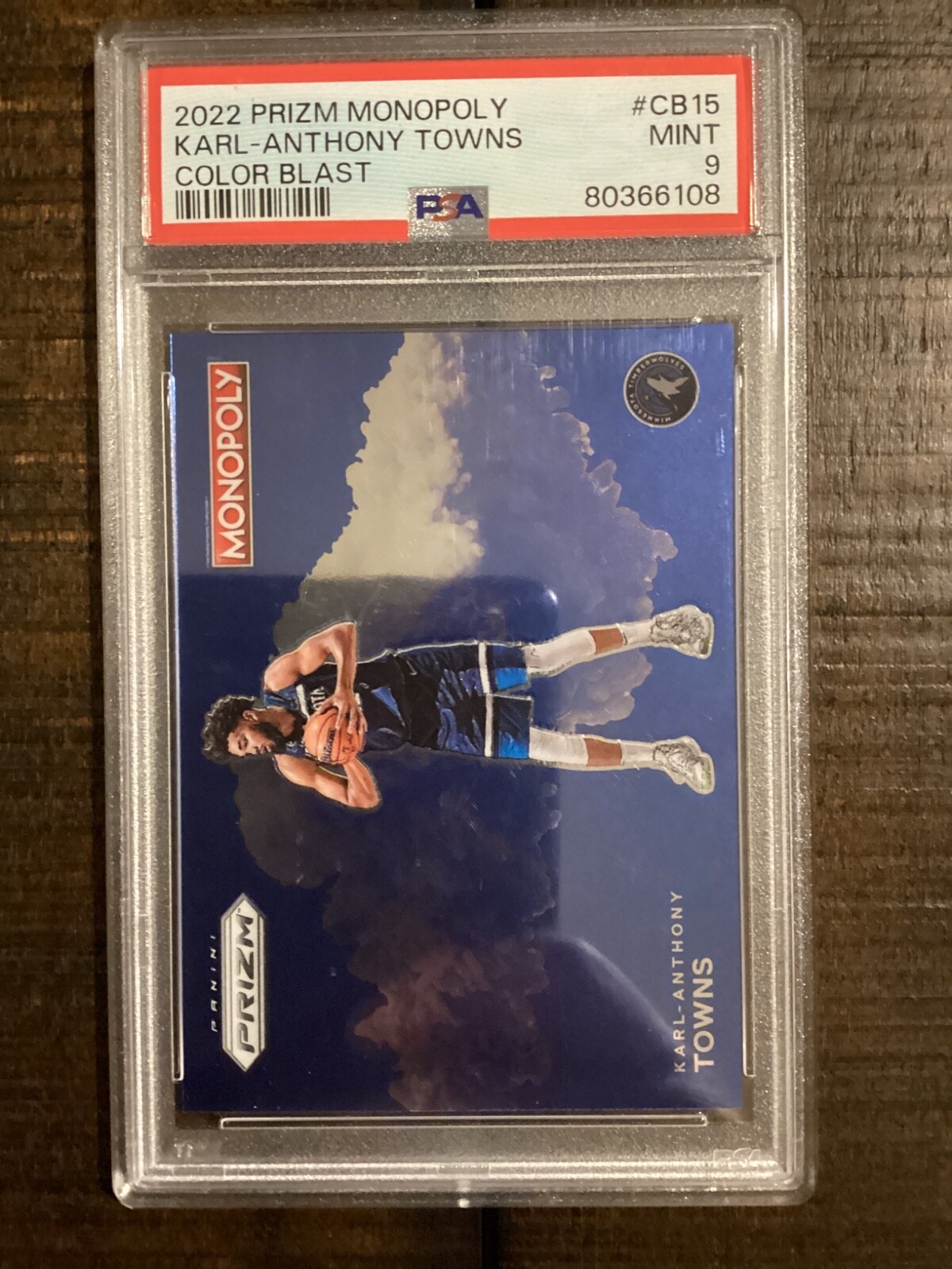 2022 Prizm Monopoly Karl - Anthony Towns Color Blast