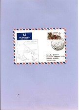 Falkland Islands cover Port Stanley 15 NO 72 1st flight from temporary aerodrome