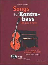 Thumbnail - Songs Für Kontrabass - Rock, Pop, Jazz, | Buch | 9783038070030