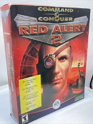 Command And Conquer: Red Alert 2 (PC Game) Big Box SEALED