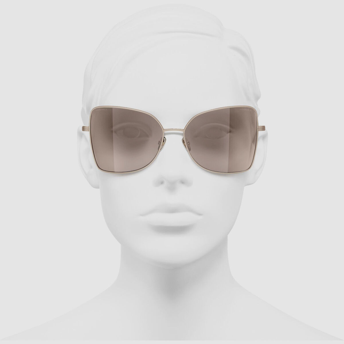 $741 Chanel 4263-T C1038Z Women's Gold Butterfly Sunglasses $741 Chanel 4263-T C1038Z Women's Gold Butterfly Sunglasses