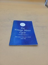 1946-1986 THE VINTAGE MOTORCYCLE JOURNAL CATALOG BOOKLET 40TH ANNIVERSARY YEAR
