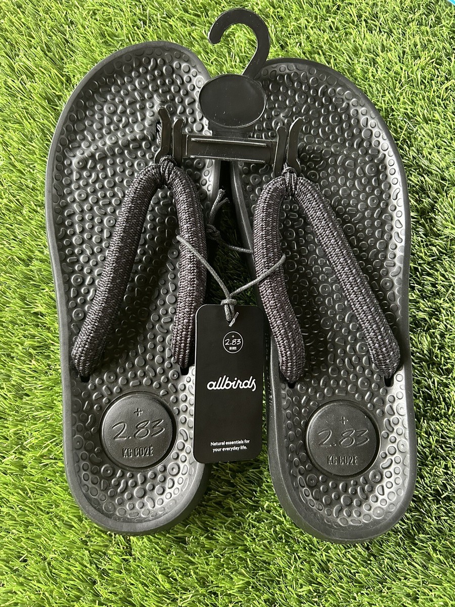 ALLBIRDS UNISEX SUGAR ZEFFER FLIP FLOPS/SANDALS NATURAL  display picture 2