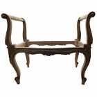 19th Century French Louis Xv Carved Walnut Bench | Stool