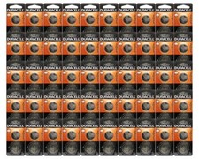 100 Duracell CR2025 150mAh 3V Lithium Primary Pack of 2 Coin Button Battery