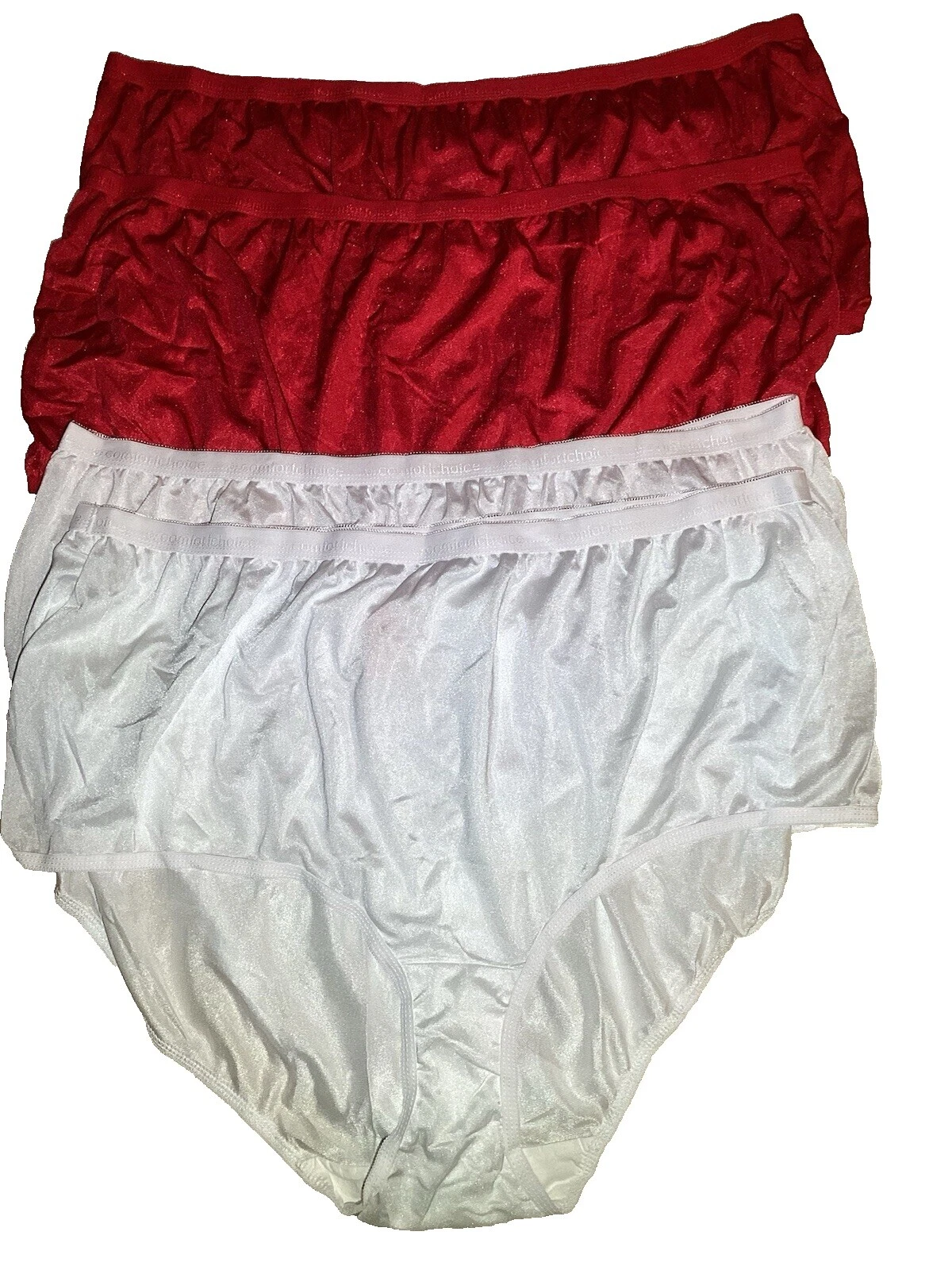 Bragas blanco Nylon Comfort Choice para Mujeres