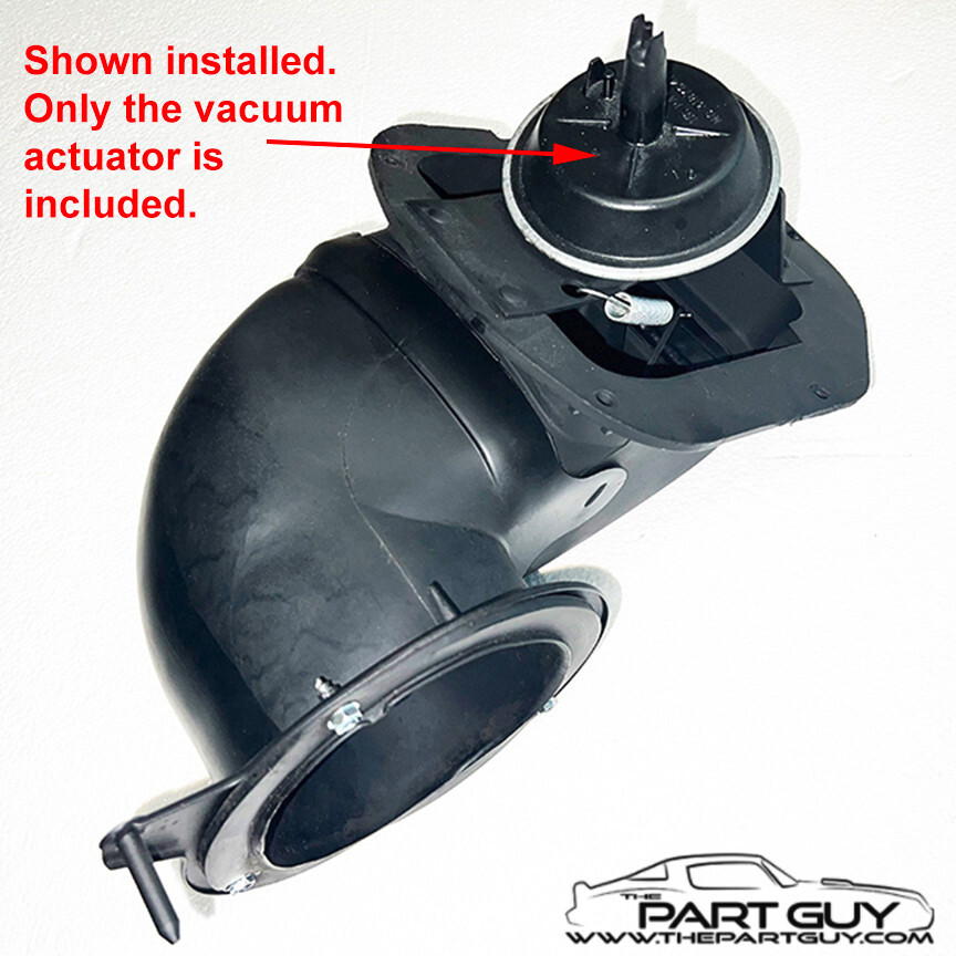 NEW 68-72 Cutlass Skylark GTO A/C Kick Panel Fresh Air Vacuum