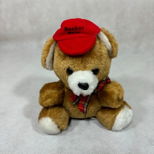 Vintage Giftco Banker Bear Coin Bank 1987 Taiwan Teddybär mit Mütze - Bild 10 von 23