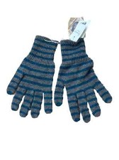 Bonpoint Gloves size T5 Gray/Blue Kids Unisex 75 Wool 25 Angora Retail 120