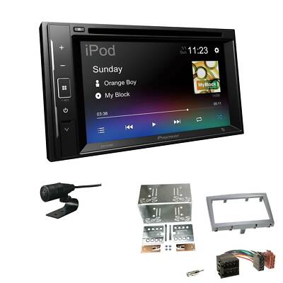 Pioneer Autoradio Bluetooth CD/DVD USB für Porsche 911 2004-2008 vulkangrau