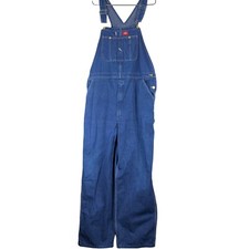 Dickies Jean Overalls Mens Size 38x31 Adjustable Straps