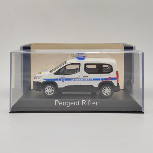 Norev 1/43 Peugeot Rifter Van Diecast Model Police Car Christmas Gift Collection - Picture 7 of 7