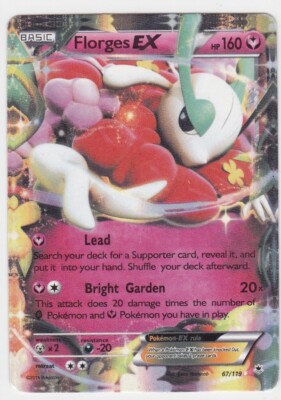 2) POKEMON FLORGES EX 67/119 & 116/119 XY SERIES PHANTOM FORCES SET | eBay