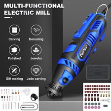 80Pc Hobby Craft Mini Drill Grinder Multi Rotary Tool Set Modeling Electric 135W