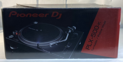 Pioneer DJ PLX-500-K High-Torque, Direct-Drive Turntable (Black)