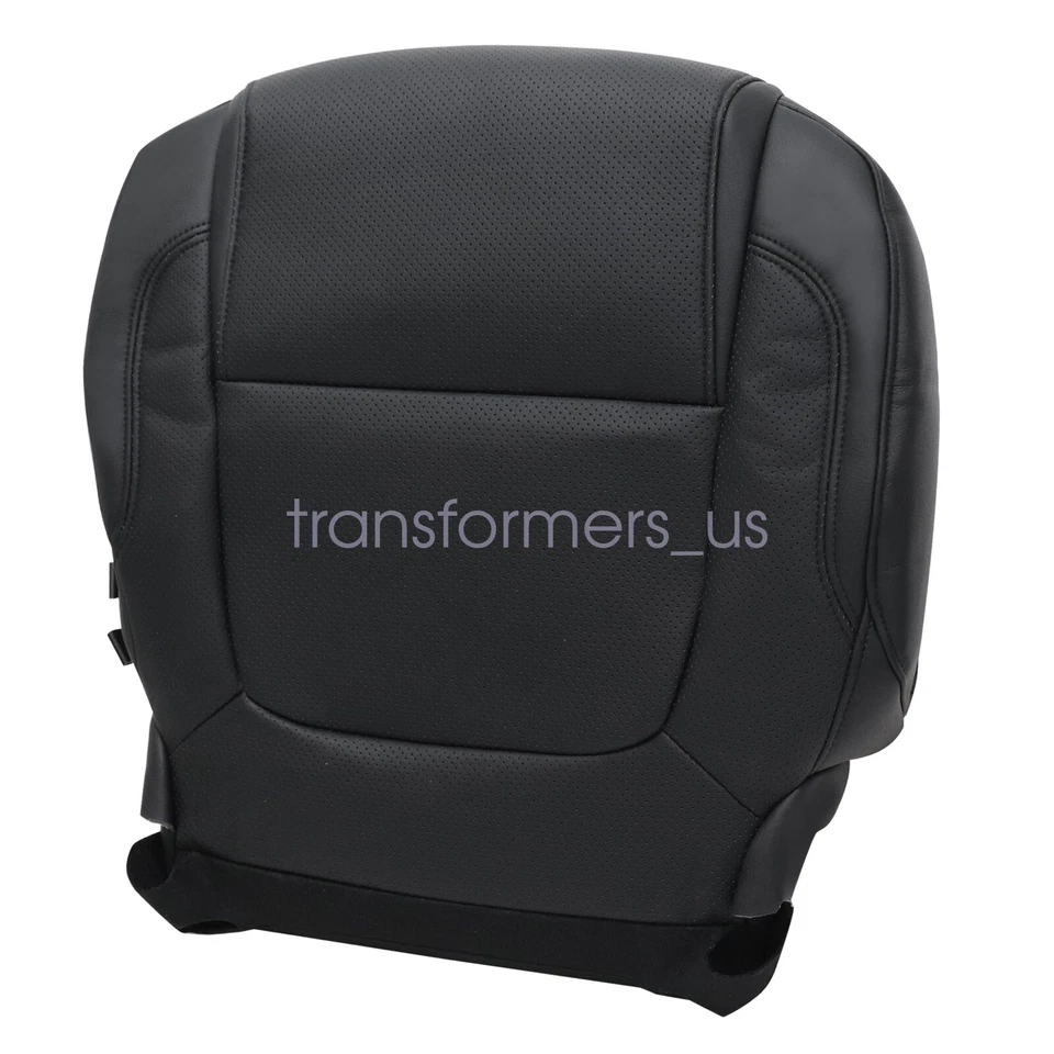 2011-2015 Fits FORD Explorer Driver & Passenger Bottoms Leather Seat Cover Black - Image 3 of 4