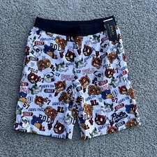Polo Ralph Lauren Pennant Print Fleece Shorts Multicolor Boys XLarge 18-20
