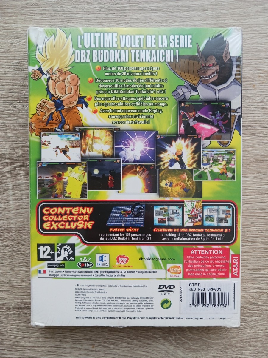 Jeu Sony Playstation 2 Dragon Ball Z Budokai 3 PS2 PAL fr