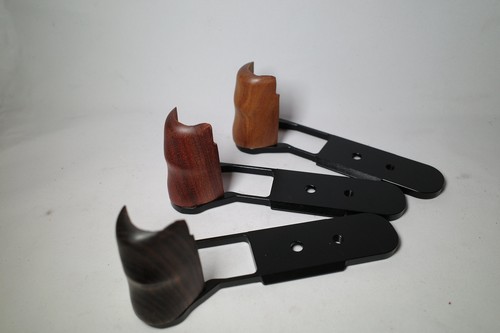 Wood Hand Grip L Type Bracket Tripod Quick Plate Base for Nikon F3 Film Camera - Picture 9 of 9