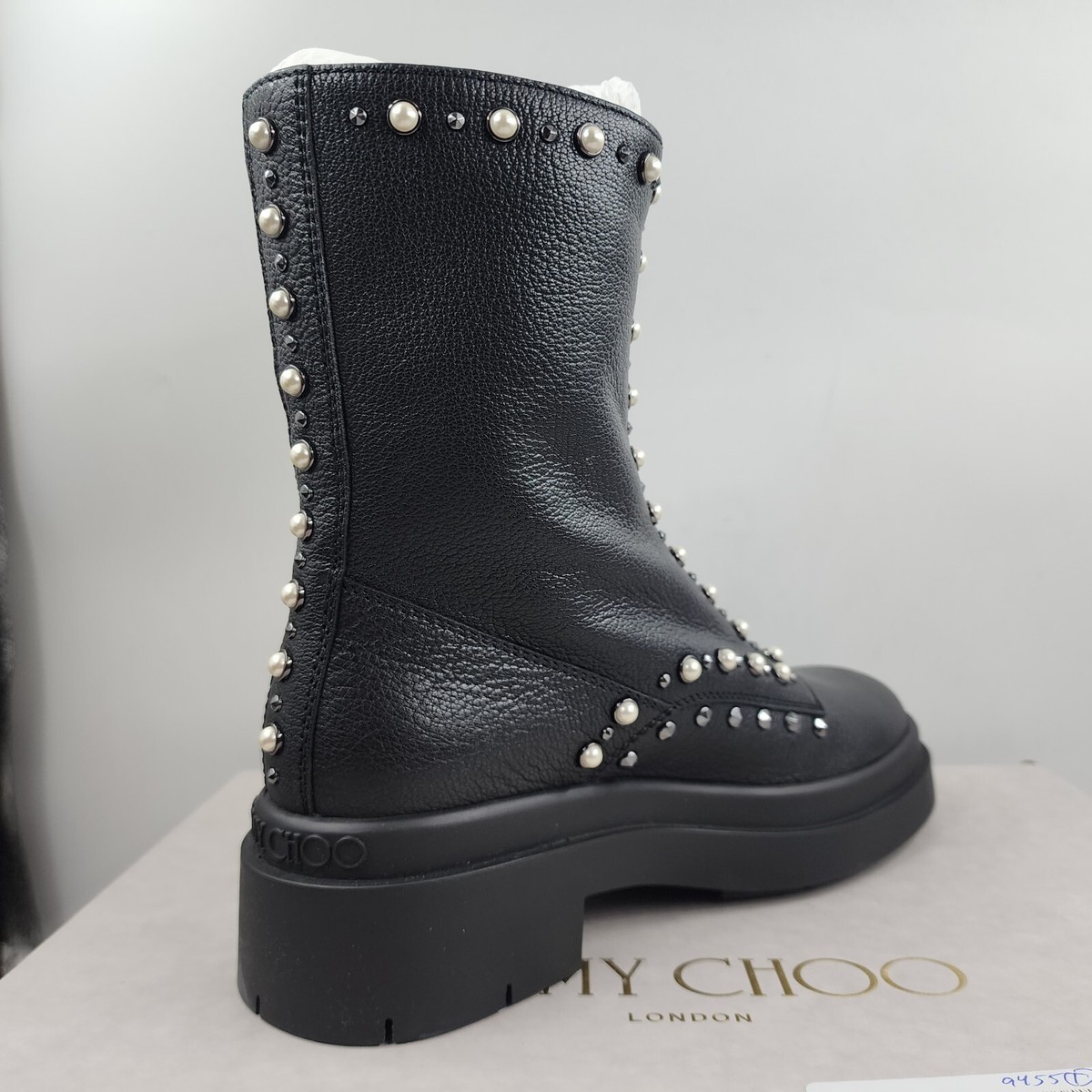 Jimmy Choo Nola Embellished Ankle Boots Women's 37.5/7.5US Jimmy Choo Nola Embellished Ankle Boots Women's 37.5/7.5US
