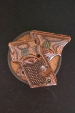 Beretta Tomcat/Bobcat FlatTop Diamonds Framed with Stipple Trident Logos or Meda