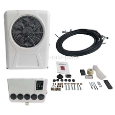 12000BTU 12V Truck Cab Air Conditioner Split AC for Semi Trucks Bus RV Caravan