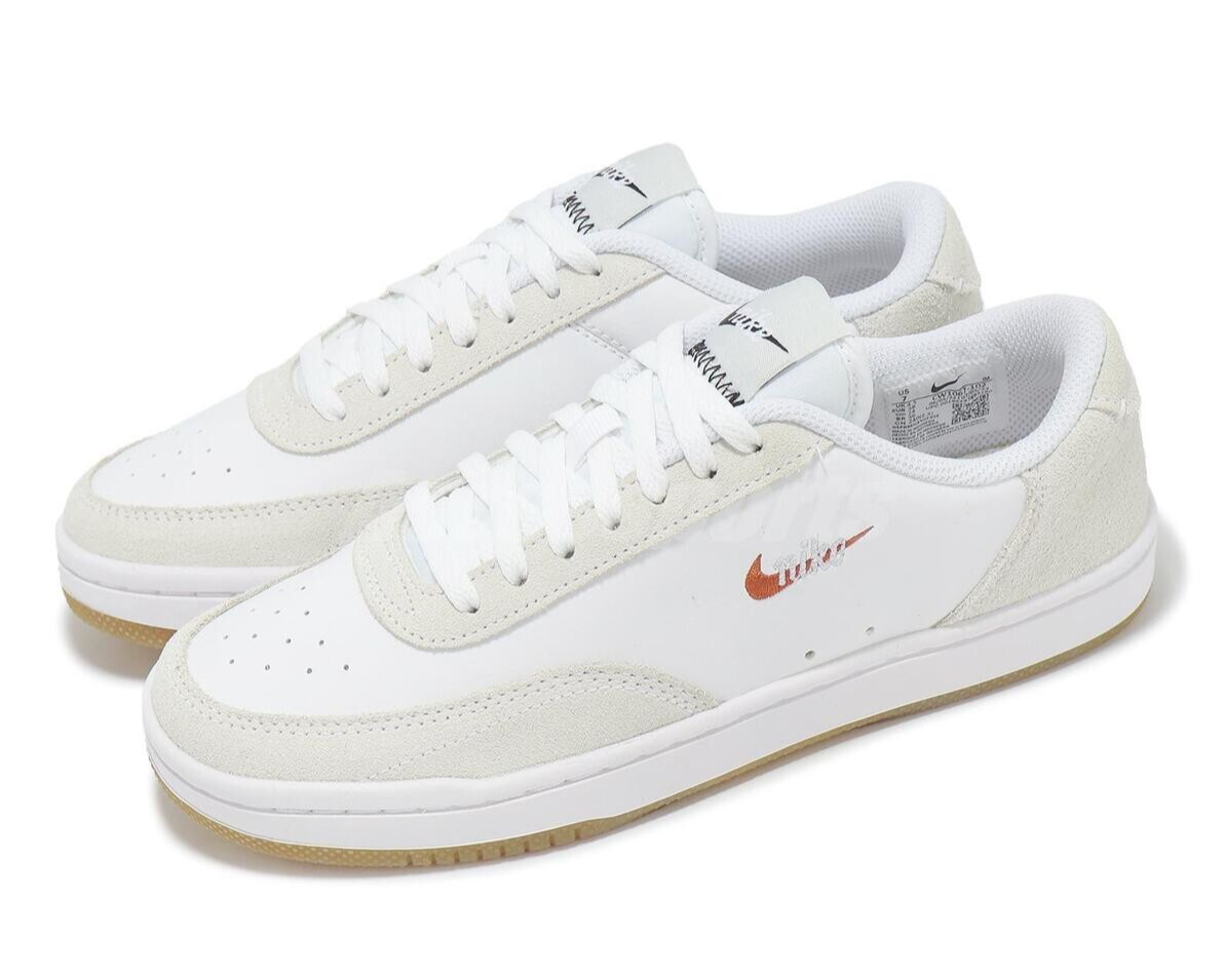 WOMENS NIKE COURT VINTAGE PREMIUM WHITE/METALLIC COPPER UK SIZES