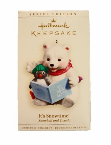 Hallmark Keepsake Ornamento natalizio ""It's Snowtime"" QX2593 2006 - Foto 1 di 3