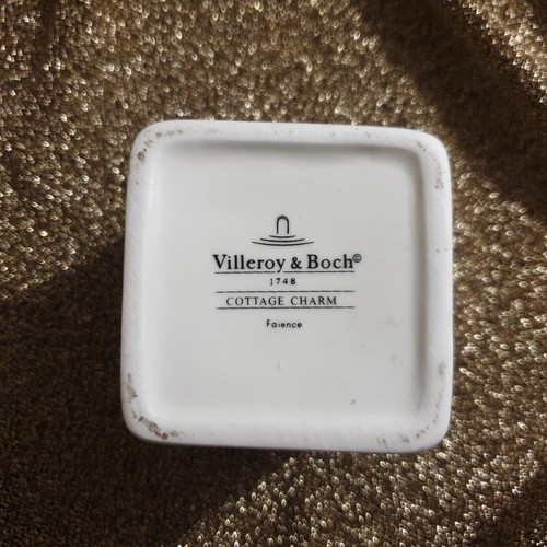 Villeroy & Boch Jam Jar 'Cottage Charm' Condiment Canister Country Cherry Fruit - Picture 10 of 10