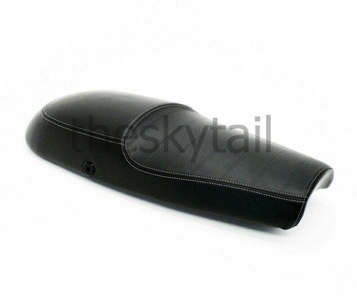 Siège Double Personnalisé Pour Royal Enfield Interceptor 650 - Rembourré Et Noir - Neuf En Emballage D'origine - Fabriqué En Inde